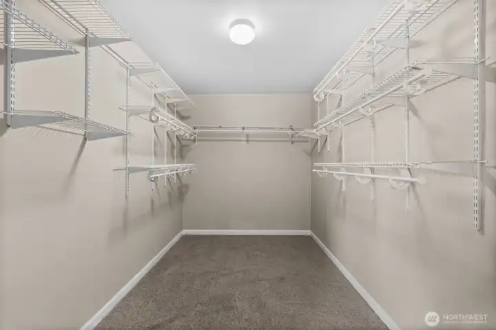 HUGE walk-in closet