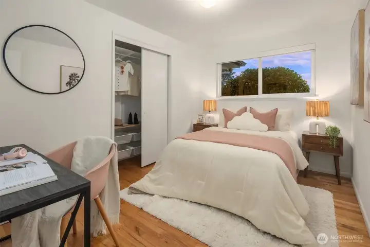 Quiet, comfortable, and tucked away for restful nights.