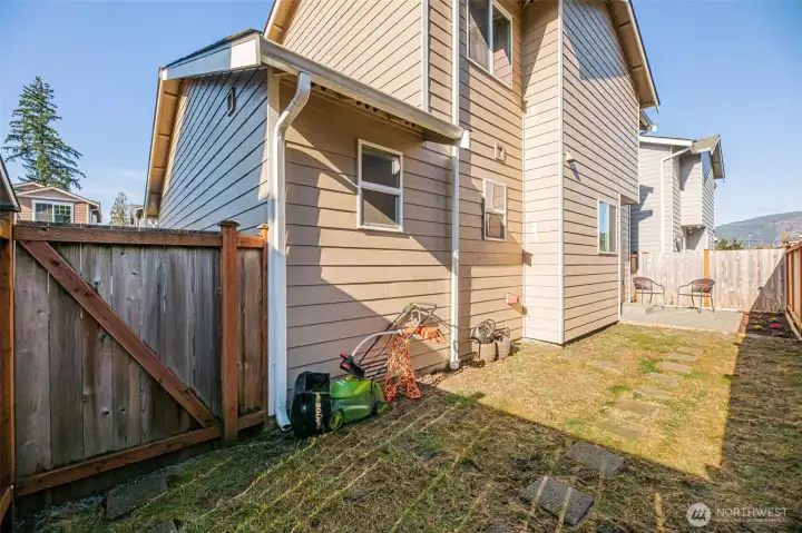 Another view of Back Yard