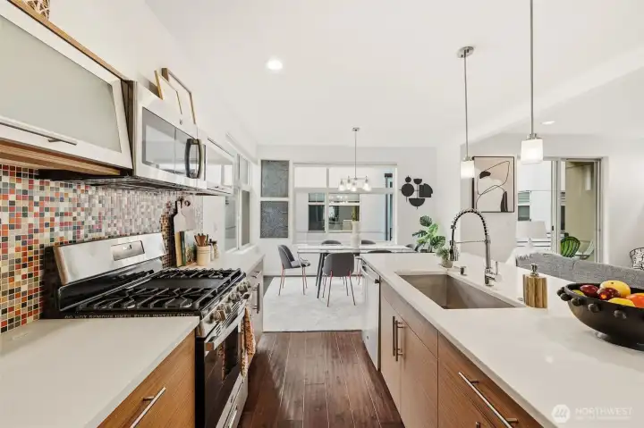 Open Kitchen Built for Gathering