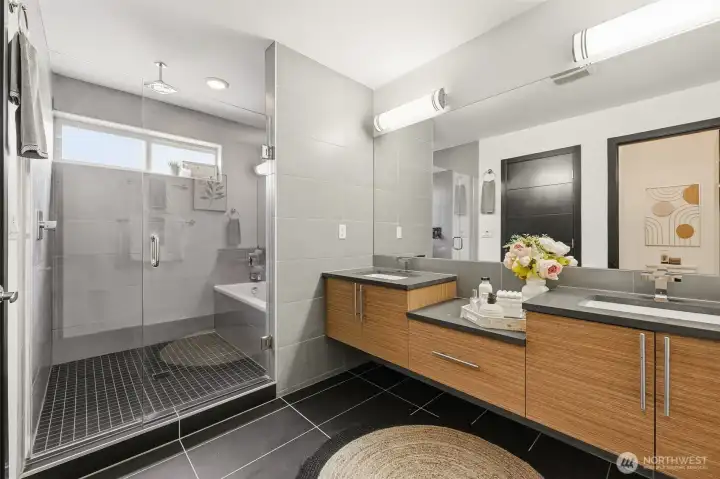 Walk-In Shower & Modern Design