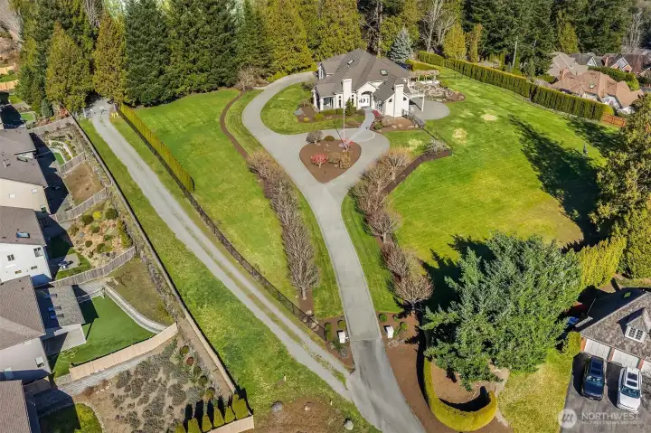 Fully Landscaped 1.83 acres