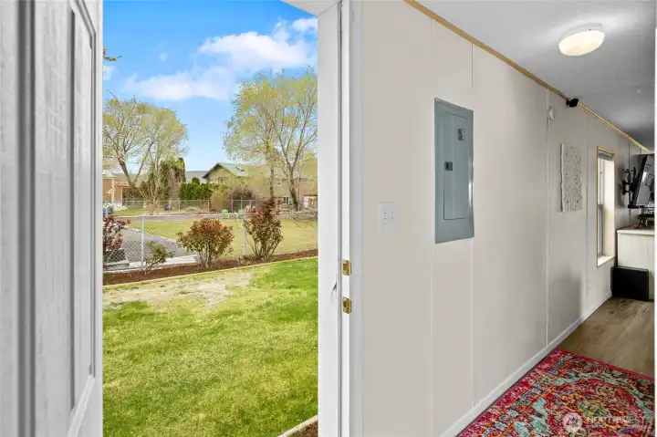 Additional entry opposite from main entry