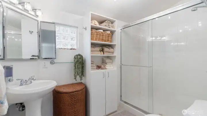 Bedroom #2 has updated ensuite bath