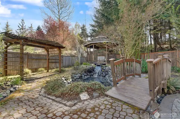 Check out this amazing water feature.