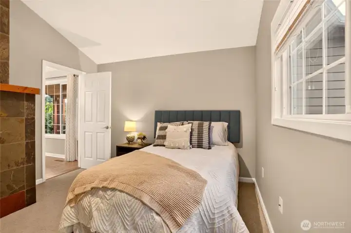 bedroom in main level