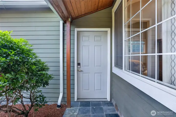 door to garage