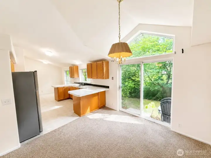 Dining Room and Kitchen