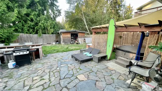 Slate Patio