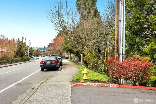 Plenty of off street parking for guests