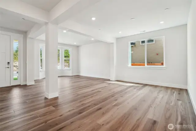 Formal Living and dining room and can also be used for speak-easy room too.