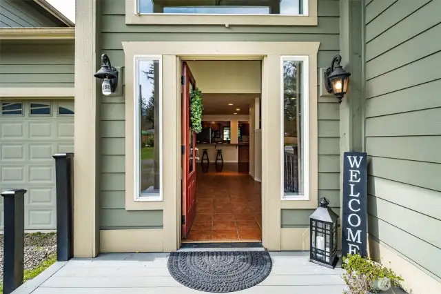 Welcoming Entry