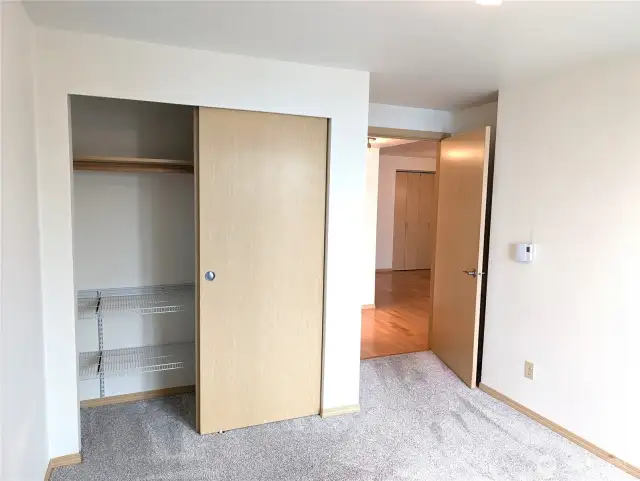 Bedroom closet.