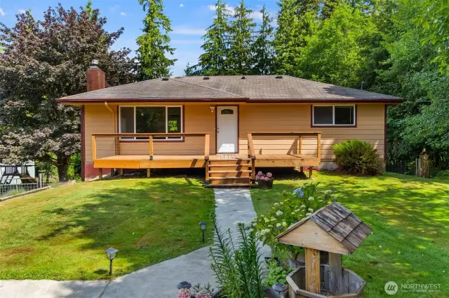 Front deck