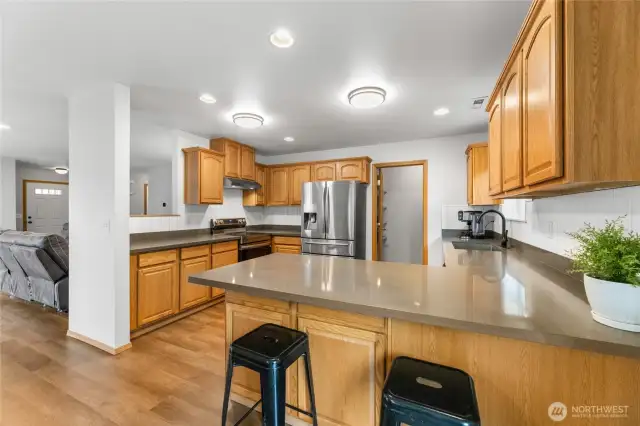 Quartz Counters, Newer Appliances