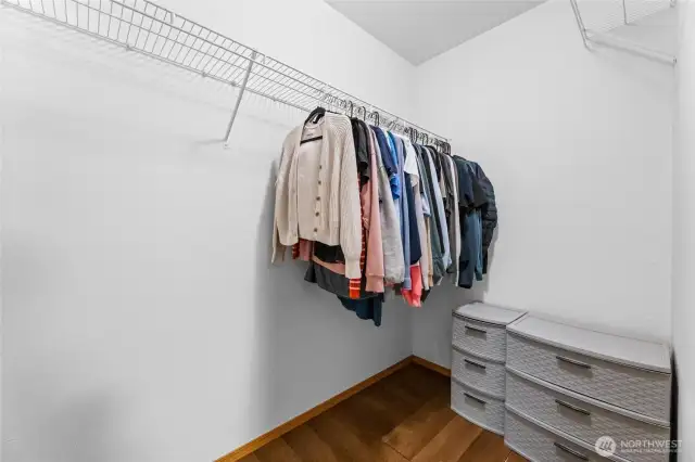 Primary Suite Walk In Closet