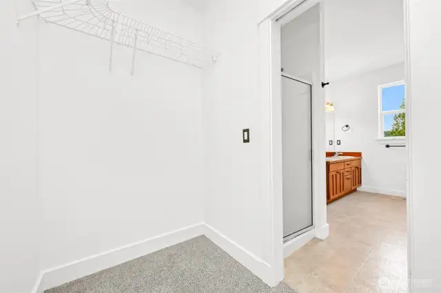 primary closet