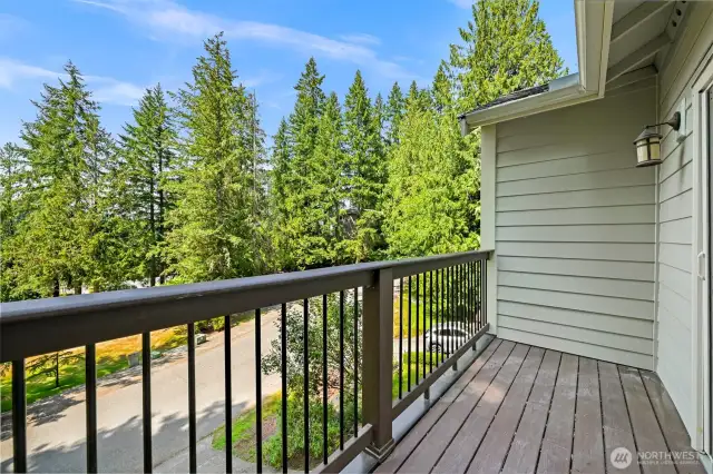 balcony off primary bedroom
