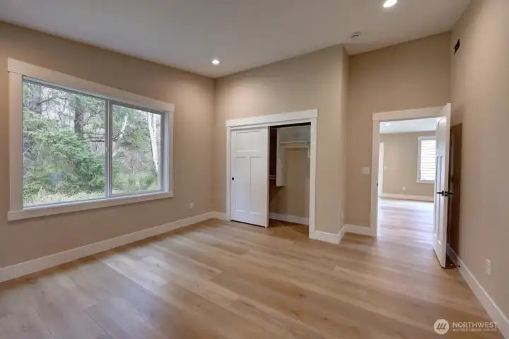 Primary Bedroom showing large closet