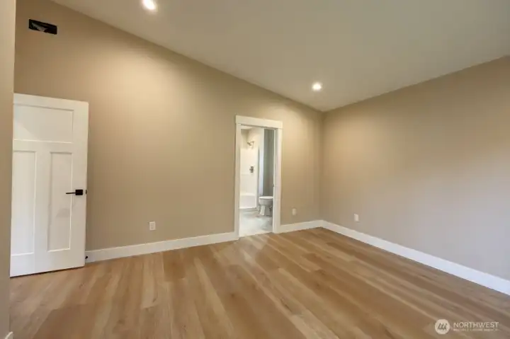 Primary showing entrance to Primary Bath