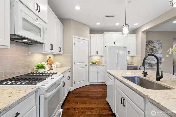 This home is meant for togetherness and entertaining with the open concept floor plan.