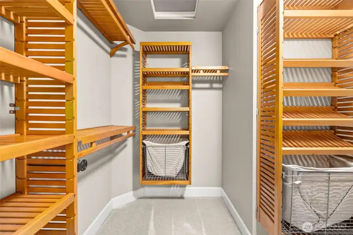 Walk in closet to the primary suite.