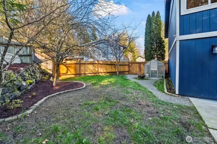 Plus a greenhouse for all seasons gardening!