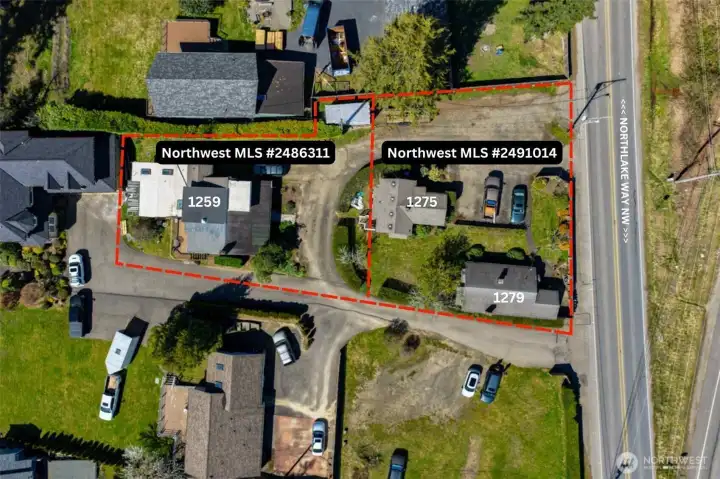 MLS number for adjacent homes