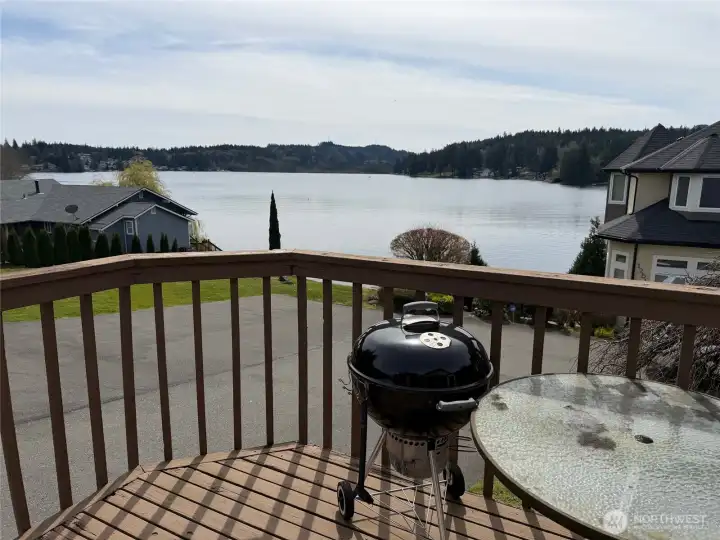 Kitsap Lake looking towards Gold Mountain.