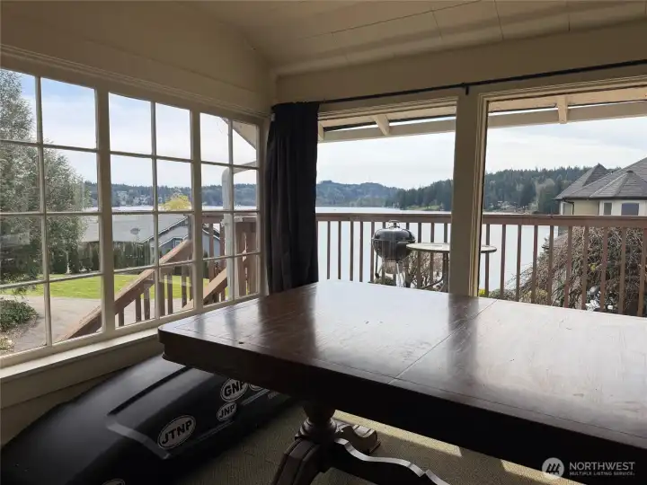 Dining room aka: the sunroom