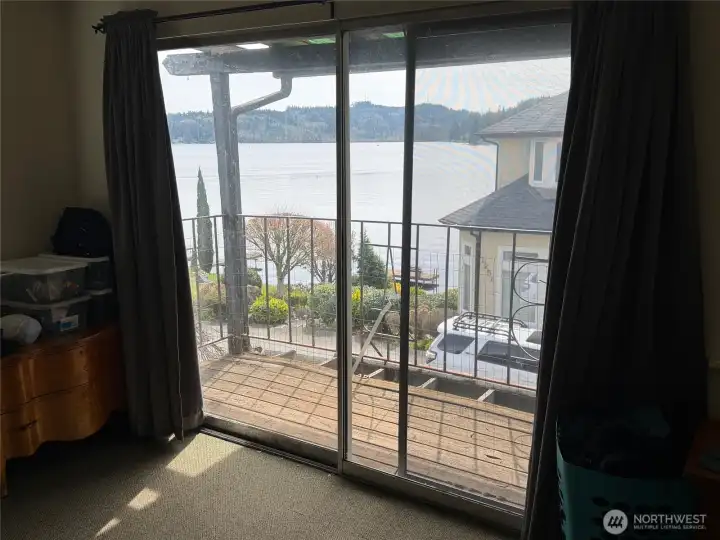 View from main bedroom