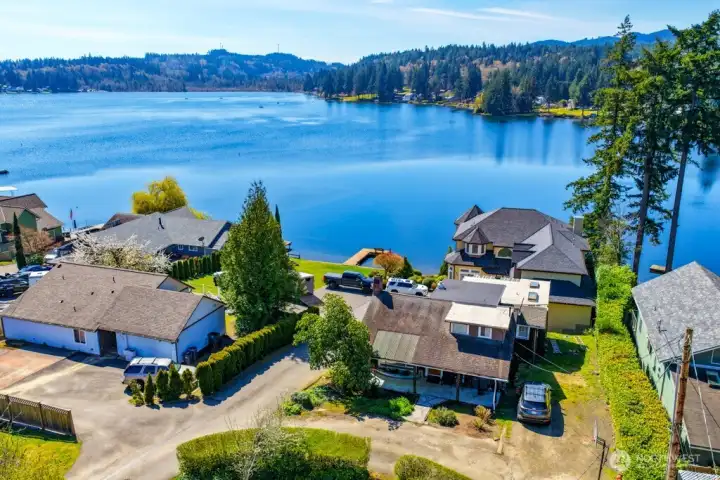 Overhead shot of adjacent homes for location context.