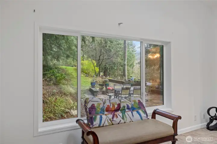 View from the primary bedroom