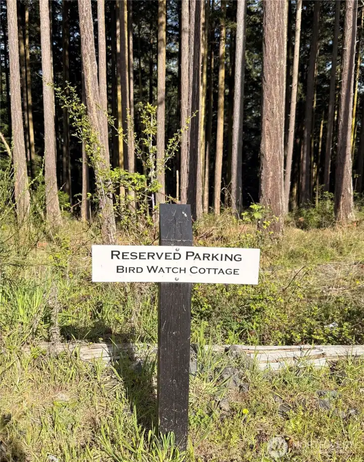 Parking area-build a garage!