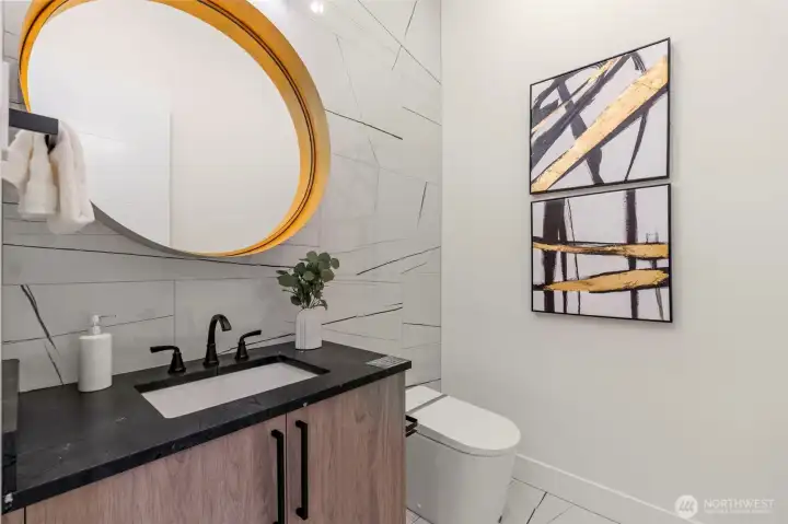 Powder Room in Main Level