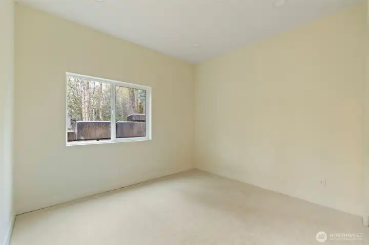 Bedroom in Basement