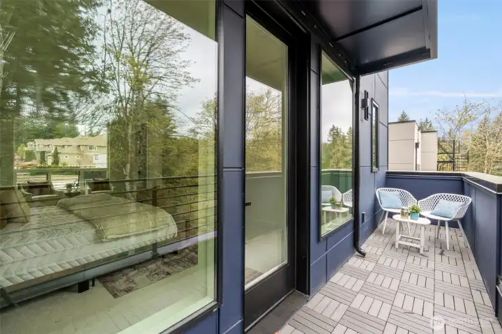 1st Balcony in Primary BR