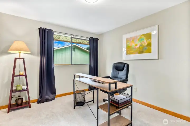 Third bedroom can be used as an office or bedroom
