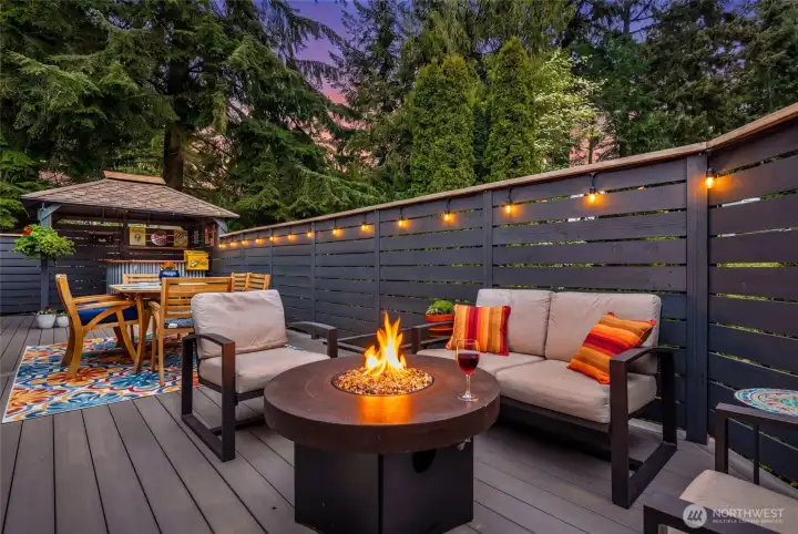Look at this amazing deck! Multi-level deck with room for tons of people, furntiure and more!
