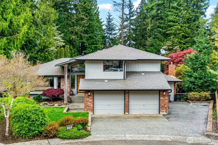 Another view of this gorgeous home with RV parking