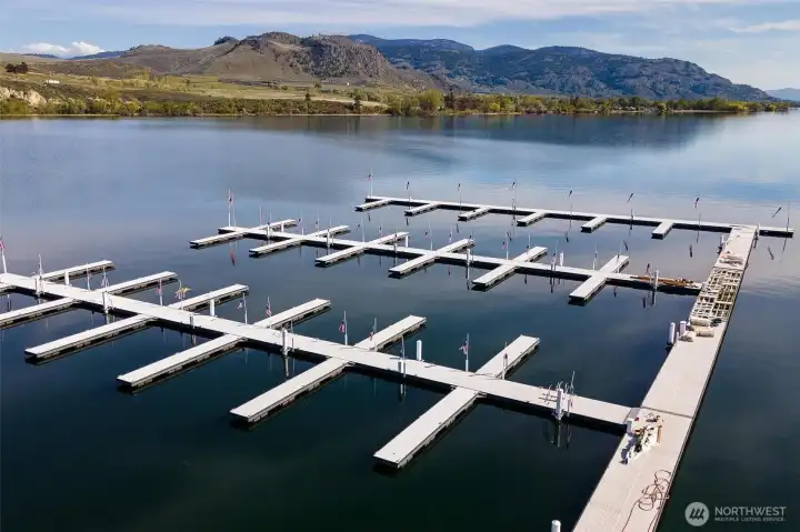 Newly rebuilt marina!