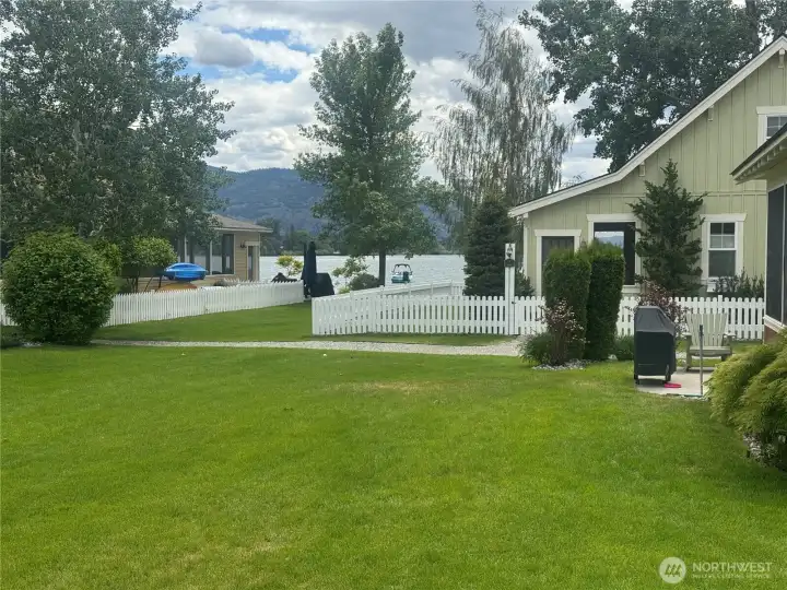 Views of the Lake from Patio