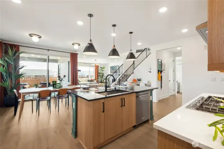 Pictures of Model home. Not pictures of actual home. Features, colors, layout may vary.