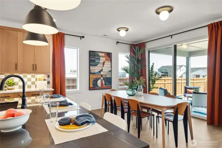 Pictures of Model home. Not pictures of actual home. Features, colors, layout may vary.