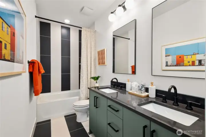Pictures of Model home. Not pictures of actual home. Features, colors, layout may vary.