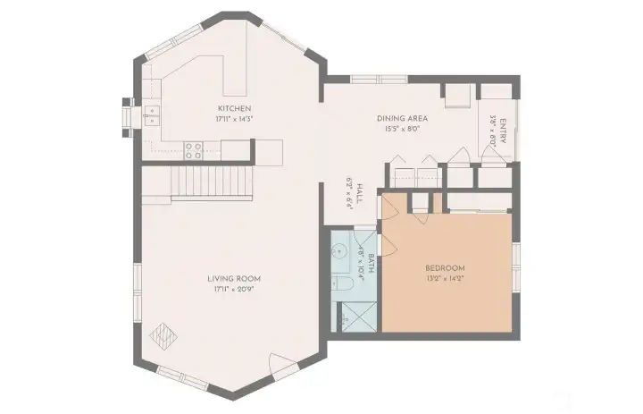Down stairs floor plan. Down stairs floor plan.
