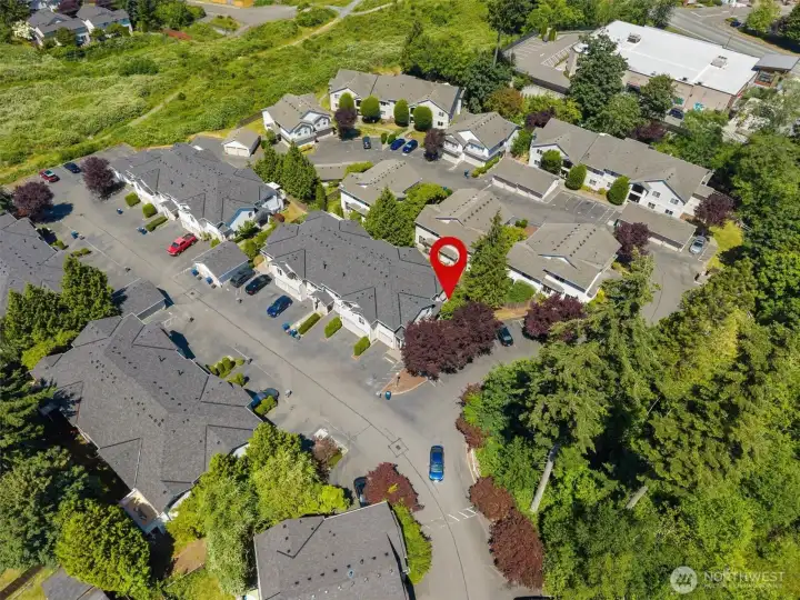 Aerial of complex