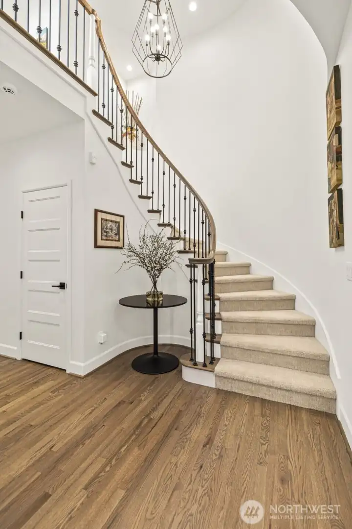 Beautiful spiral staircase