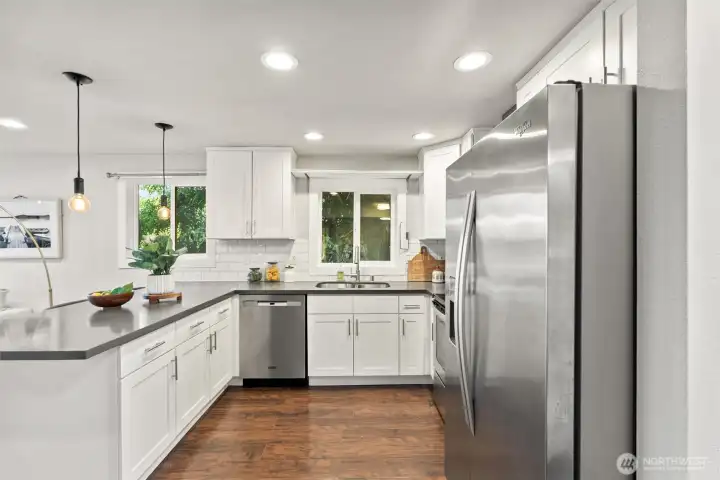 Stainless steel appliances