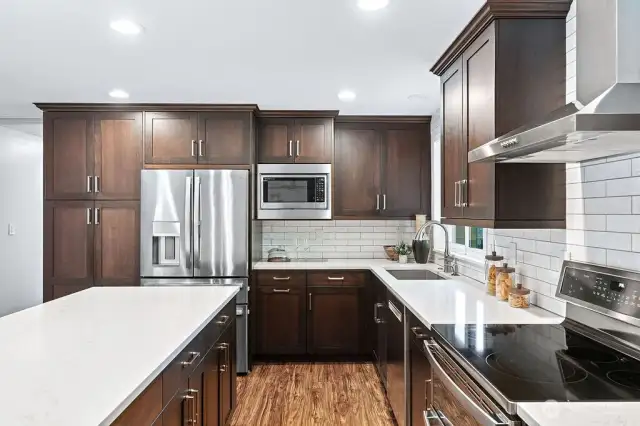 Plenty of room for cooking and entertaining